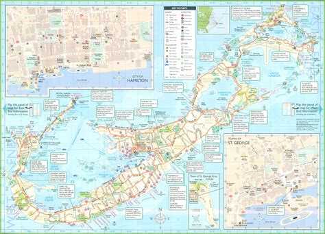 bermuda tourist map.